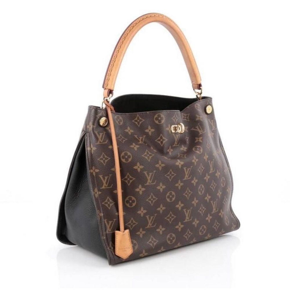 Authentic Louis Vuitton Gaia Handbag Monogram